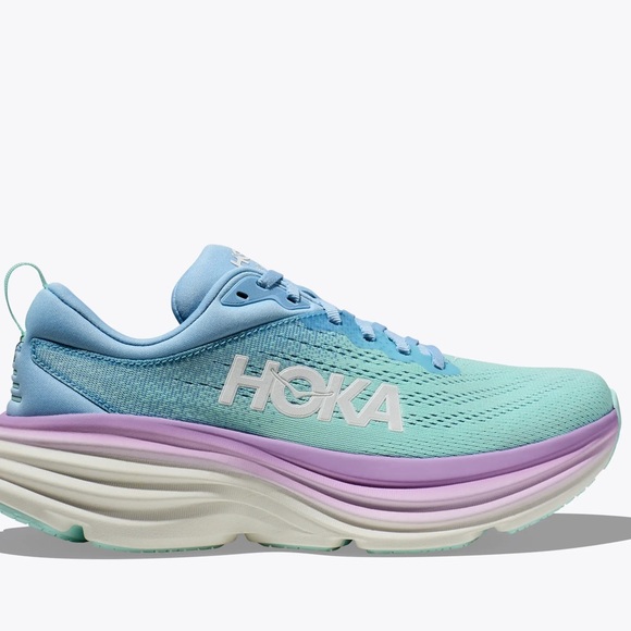 Hoka Shoes - HOKA Bondi 8 Running Shoes | Women’s Size 8 | Regular Width | Blue / Purple
